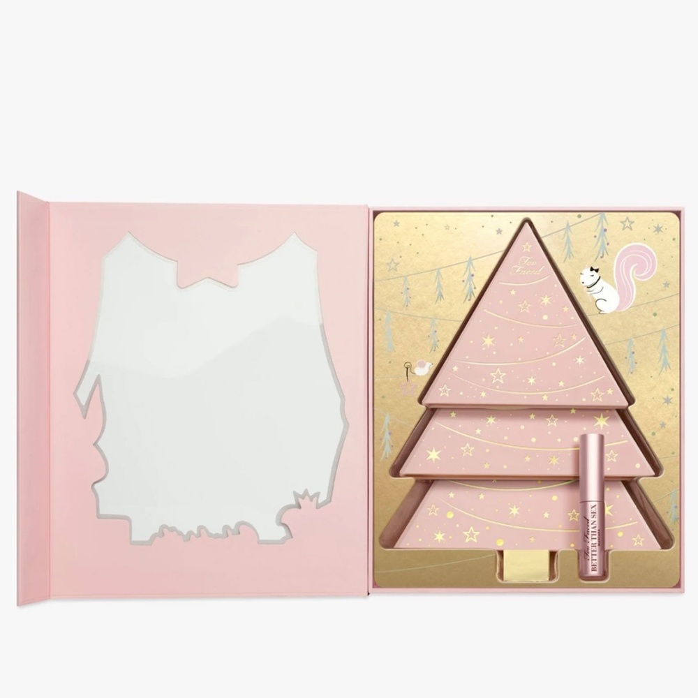 Too Faced Under the Christmas Tree Set NEW